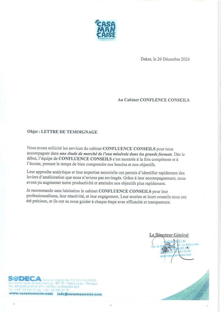 Lettre Témoignage Casamançaise - confluence groupe